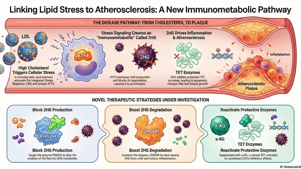 Lipid stress pathways as an immunometabolic regulator of atherosclerosis. 